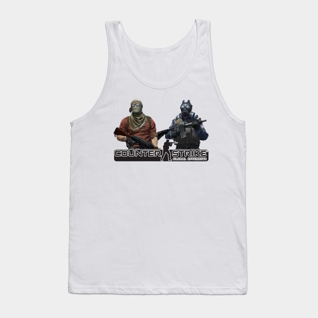 Counter-Strike Global Offensive Agents Tank Top by STARSsoft